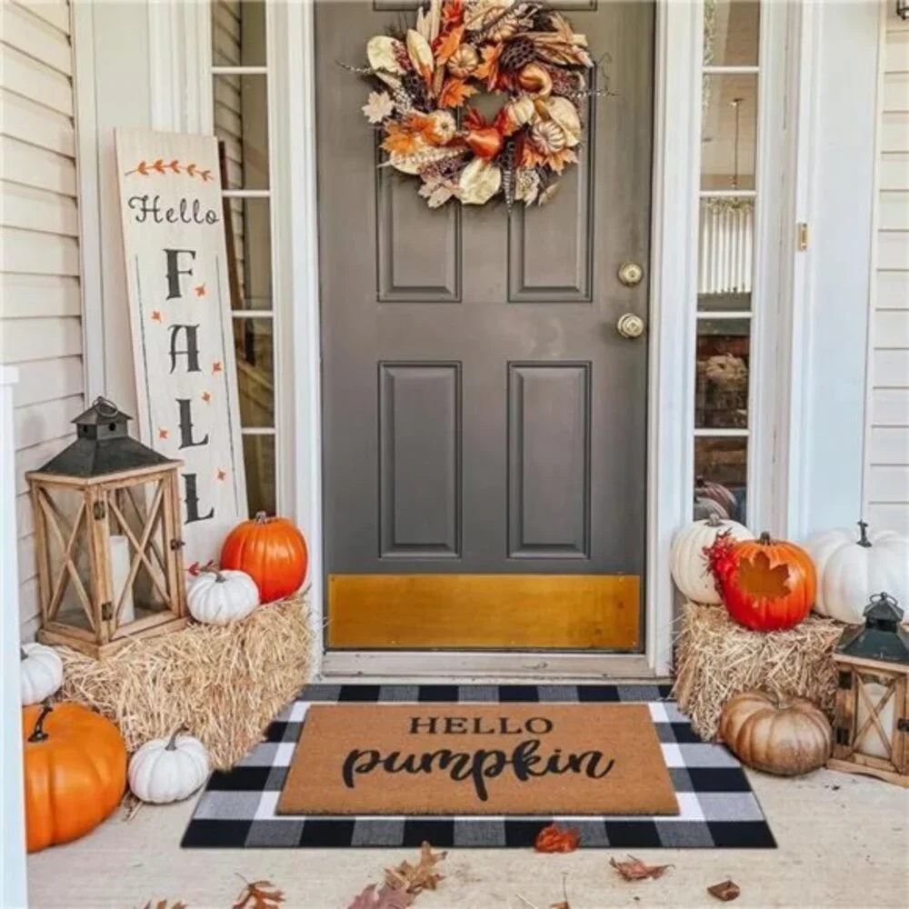 Fall Welcome Mat Set: Coco‎ Coir Mat & 28x43